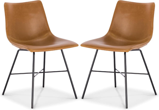Paxton Dining Chairs, Set of 2 in Tan