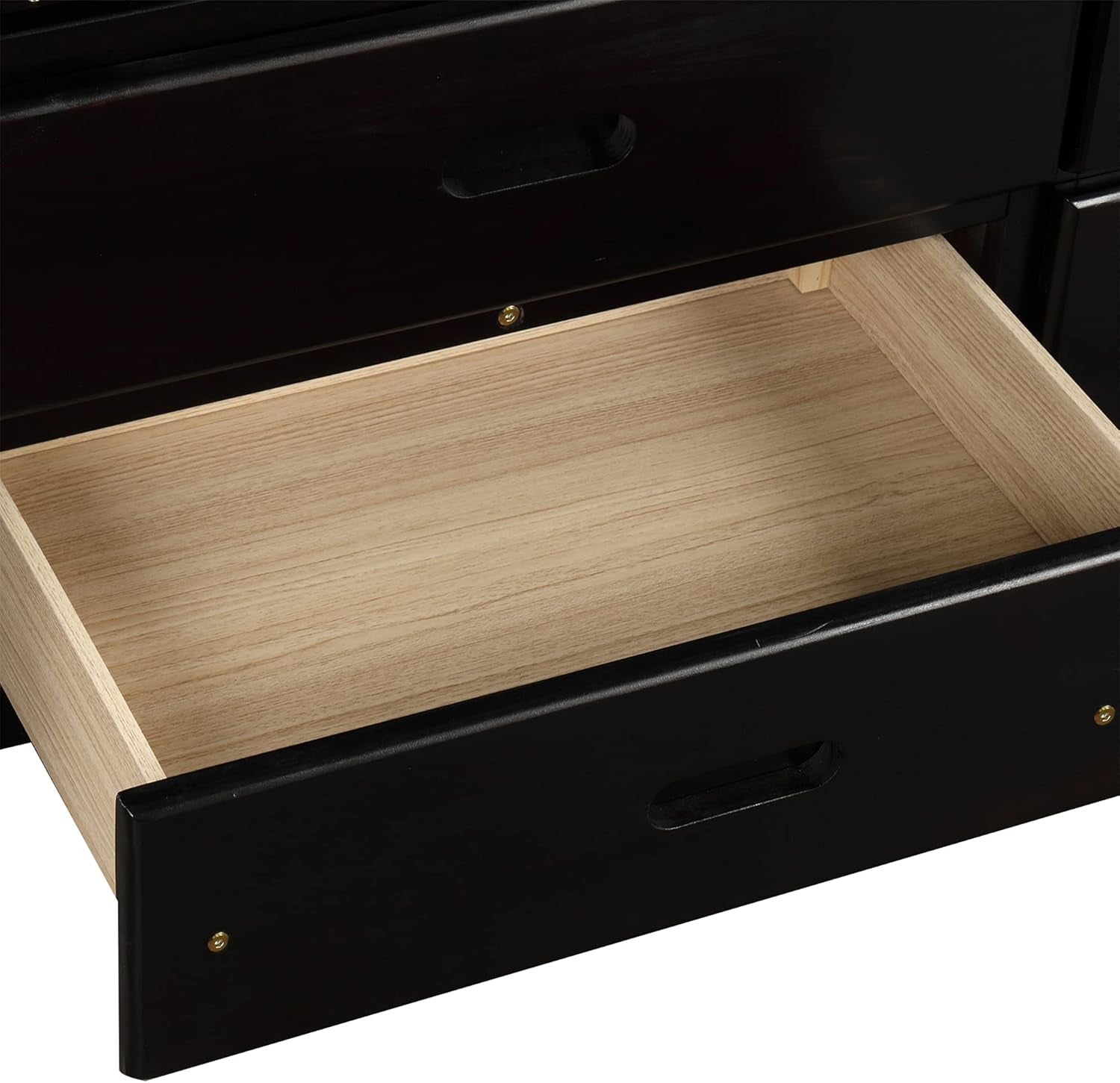 Twin Bed Frame with Storage Drawers - Solid Wood Captain's Bed Frame, No Box Spring Required (Espresso Finish)